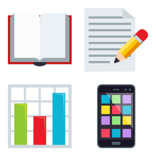 📖📝📊📱 Emoji Domain EmojiOne rendering